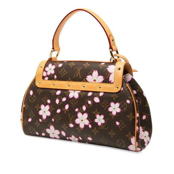 Louis Vuitton Handbags - Louis Vuitton Leather Sac Monogram Cherry Brown Handbag Multicolor Blossom Retro